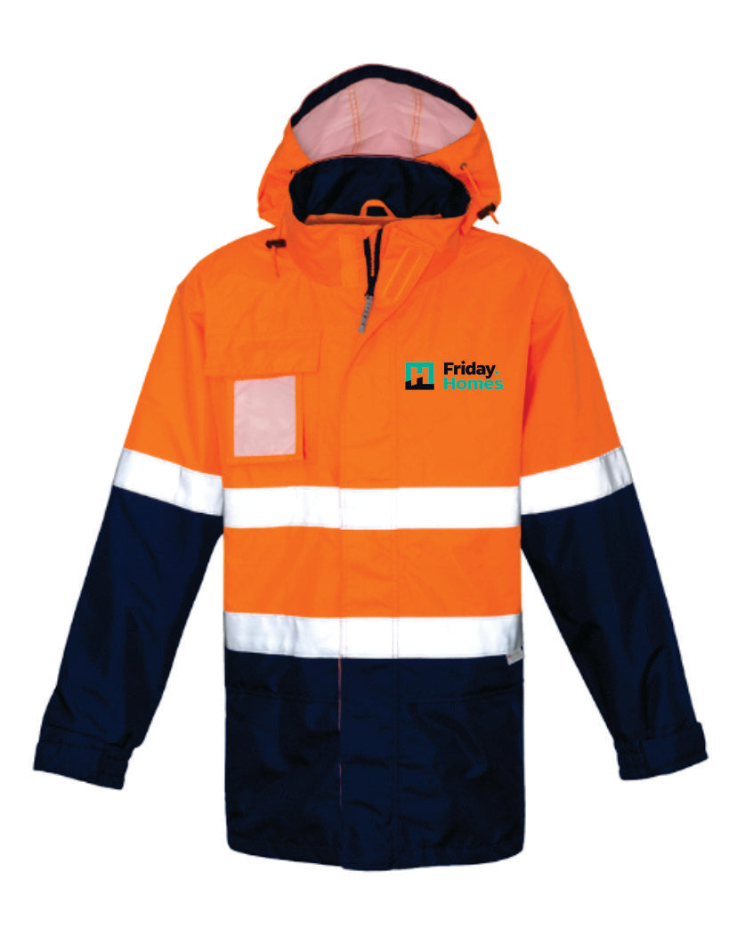 Friday Homes Hi Vis Ultralite Waterproof Jacket