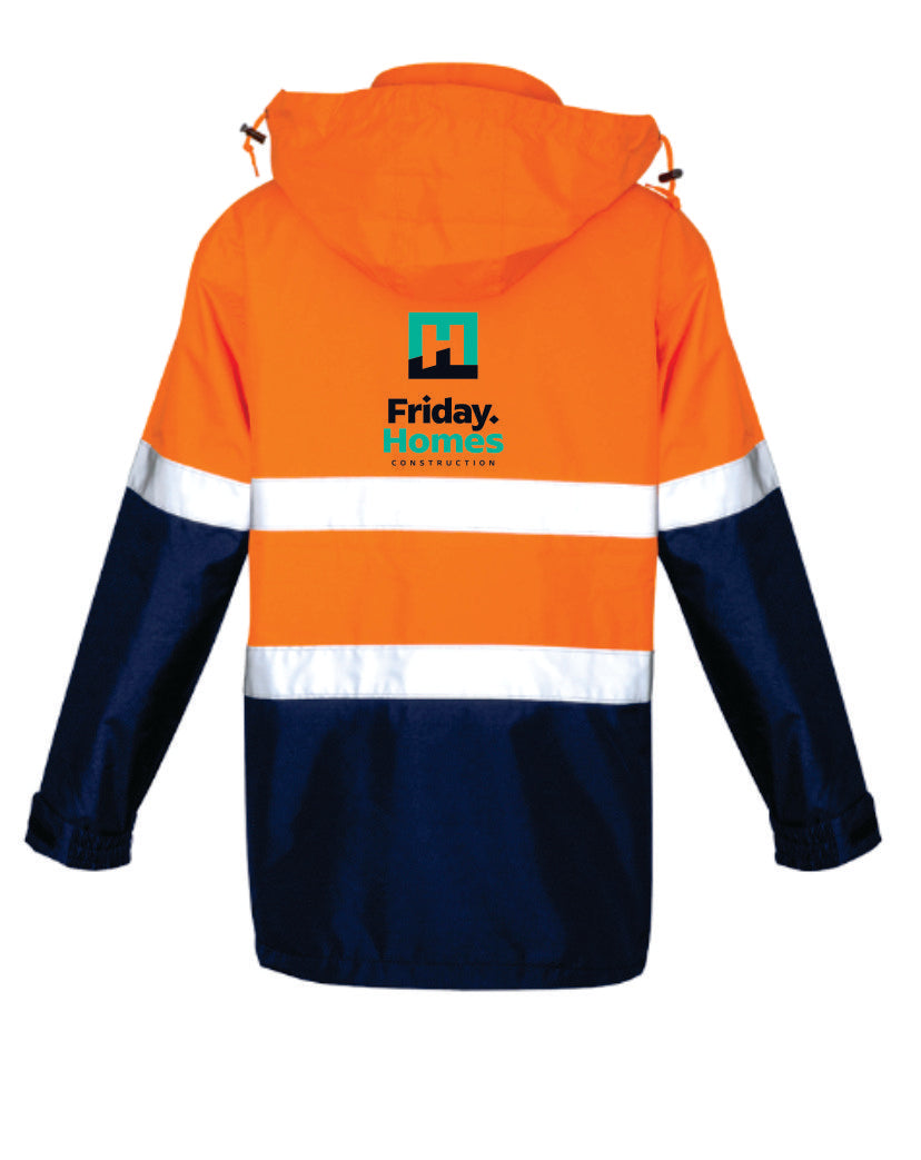 Friday Homes Hi Vis Ultralite Waterproof Jacket