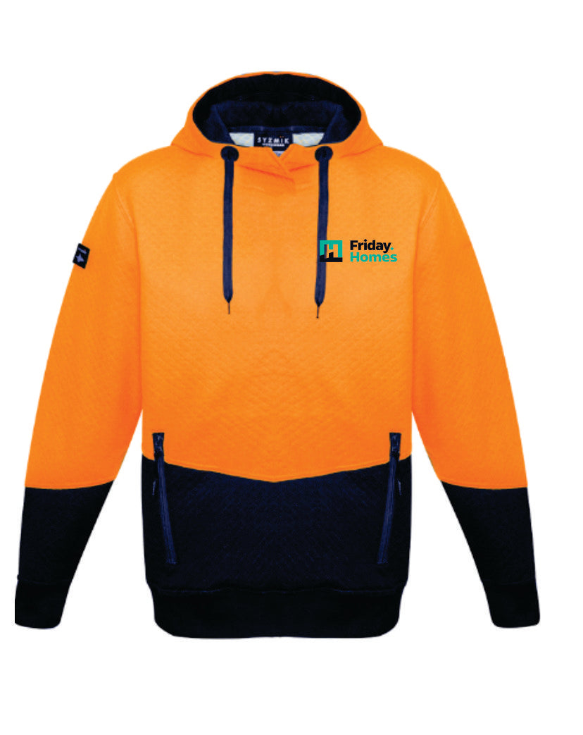 Friday Homes Hi Vis Textured Jacquard Hoodie