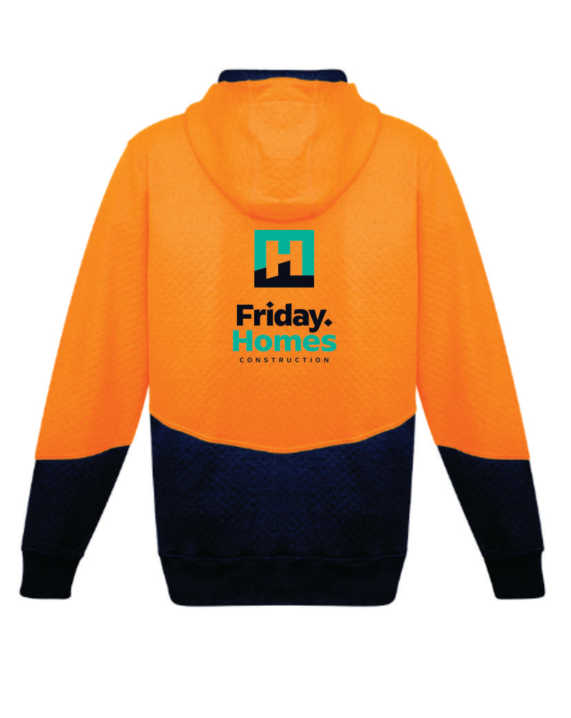 Friday Homes Hi Vis Textured Jacquard Hoodie
