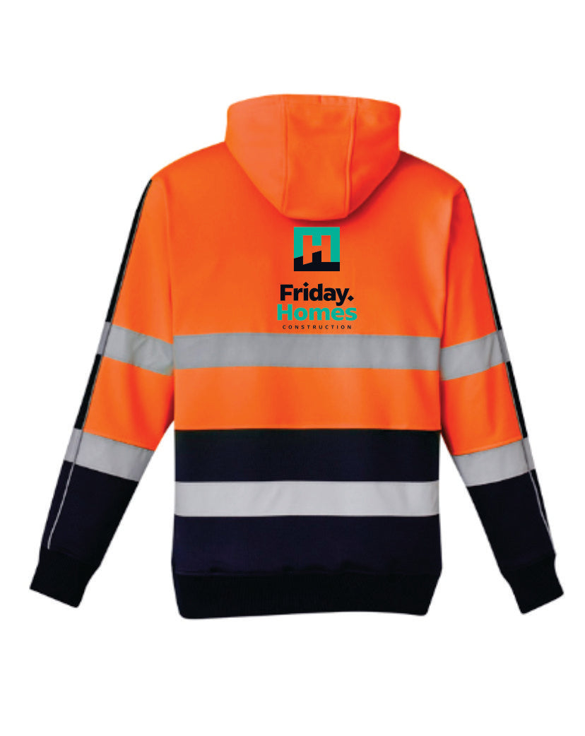 Friday Homes Hi Vis Stretch Taped Hoodie