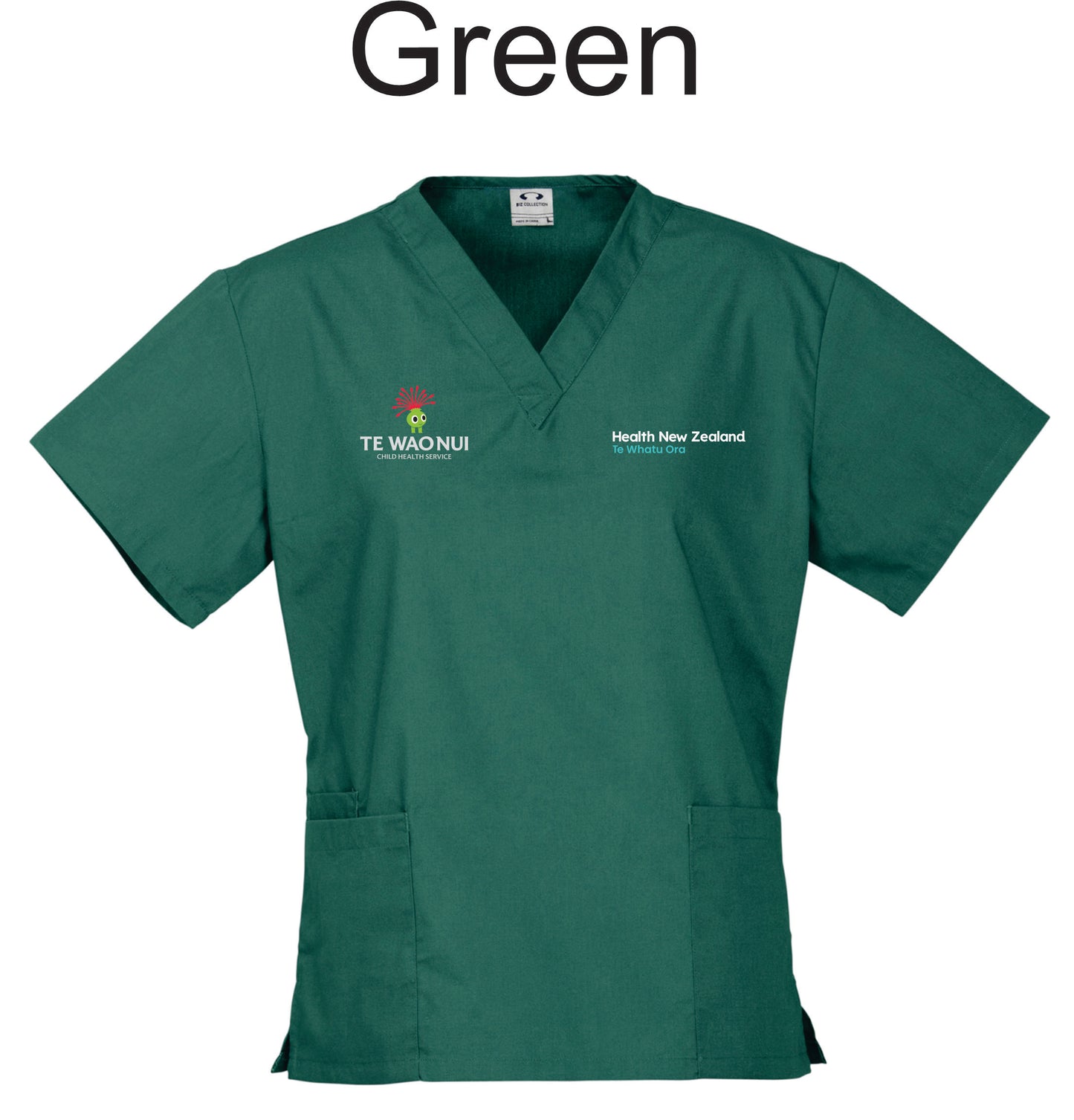 Te Wao Nui WOMEN'S Scrub Top, 7 Colours