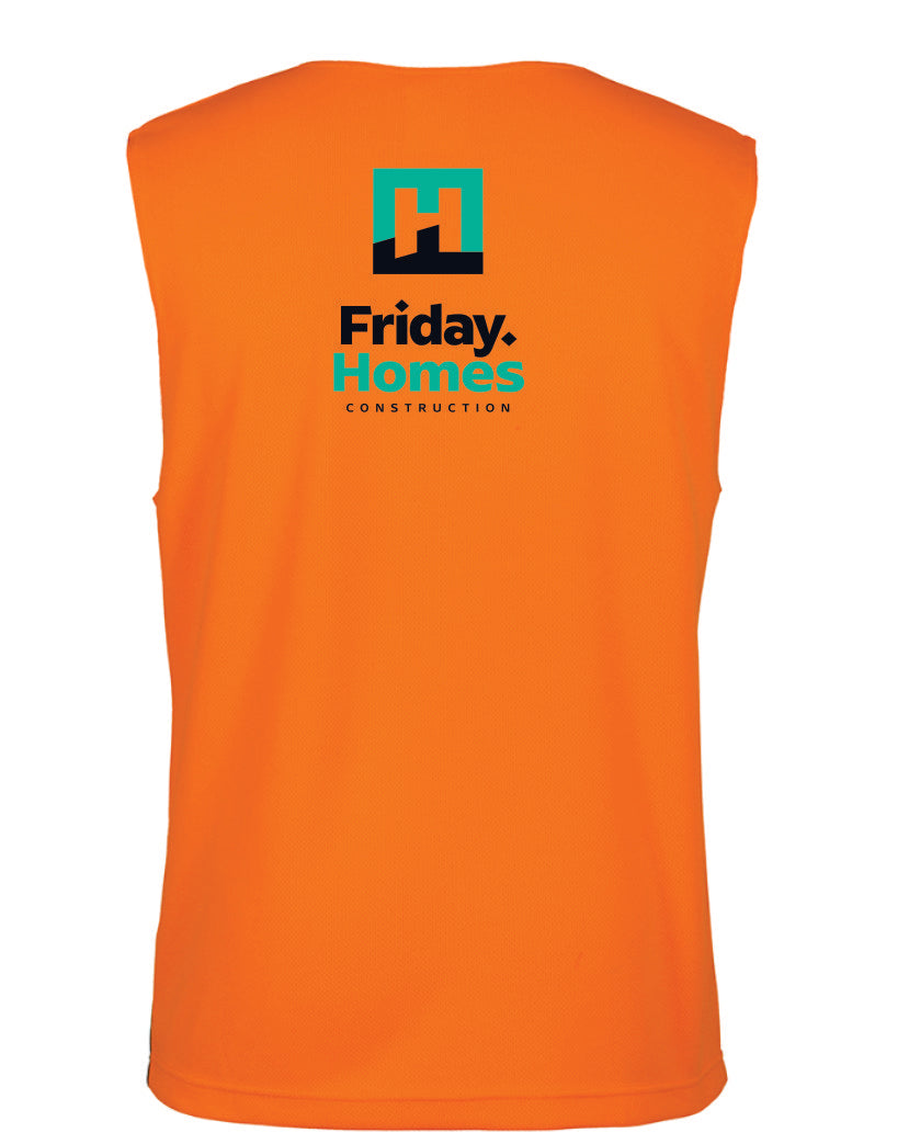 Friday Homes Hi Vis Muscle Top