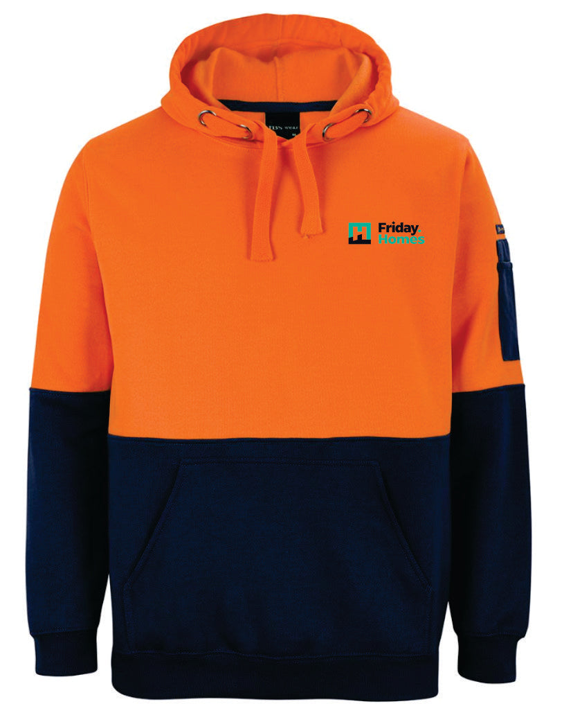 Friday Homes Hi Vis Pullover Hoodie