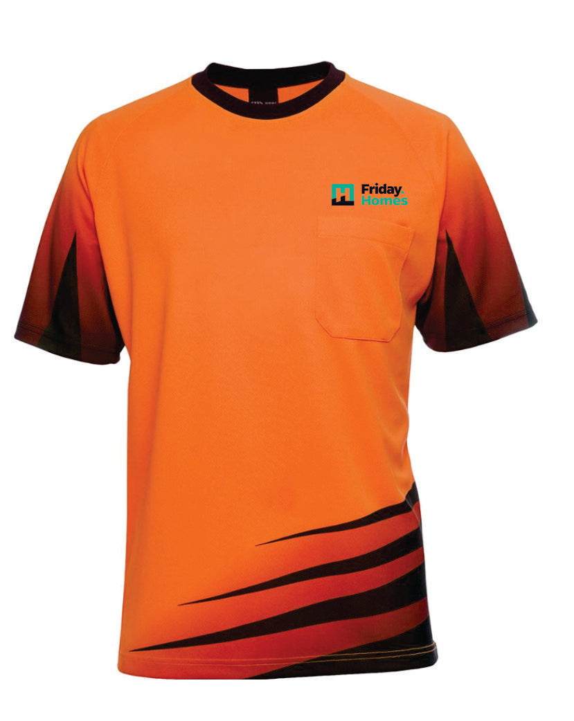 Friday Homes Hi Vis Rippa Sub Tee