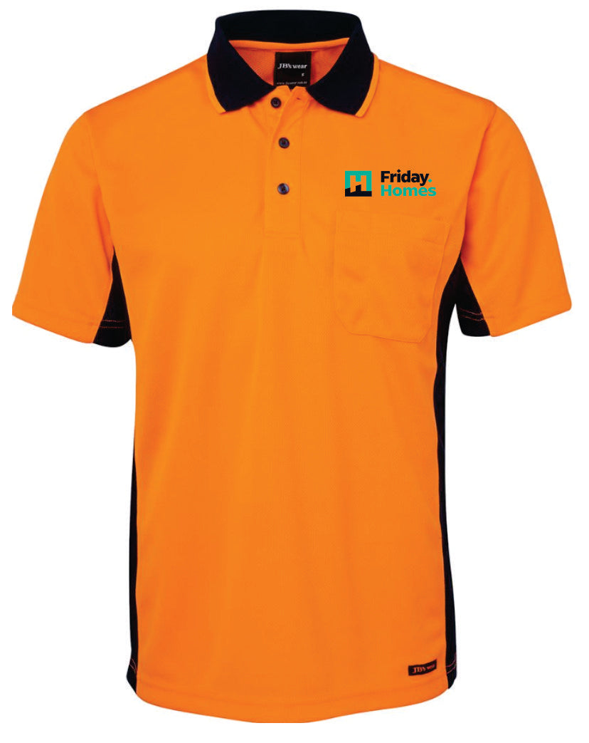Friday Homes Hi Vis Sport Polo
