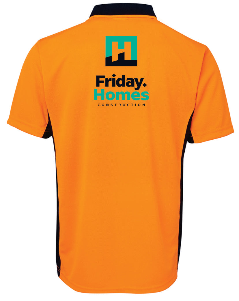 Friday Homes Hi Vis Sport Polo