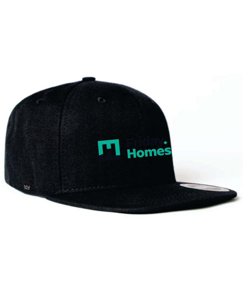 Friday Homes UFlex Adults Flat Peak 6 Panel Fitted