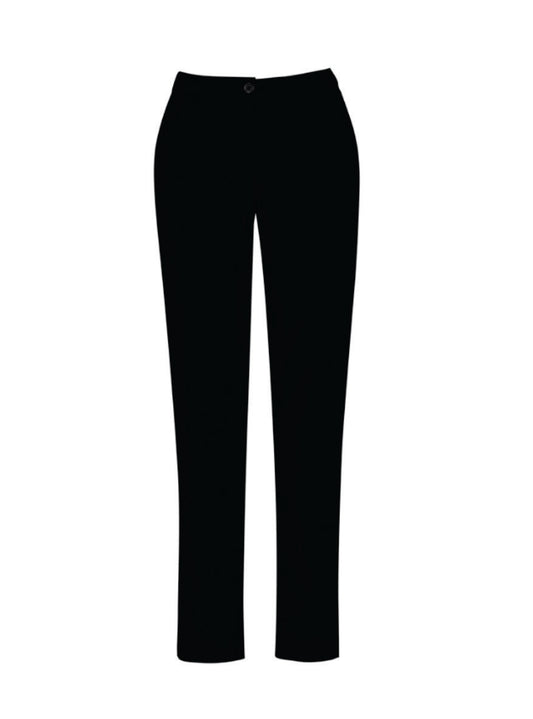Ropata Health Comfort Waist Slim Leg Pant, Black