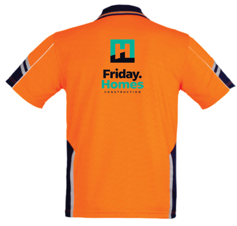 Friday Homes Hi Vis Squad Polo