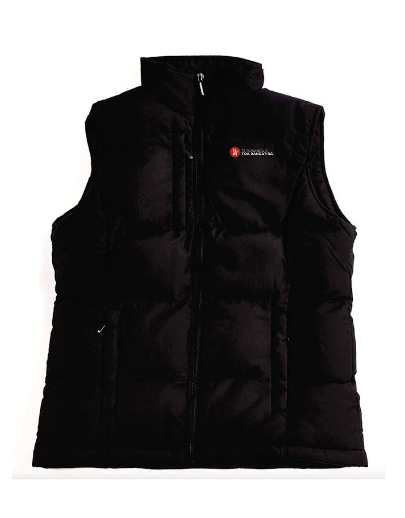Te Runanga Puffer Vest, Women's