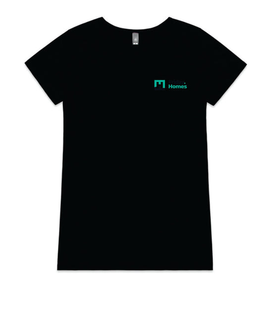 Friday Homes Women's Bevel V-Neck Tee