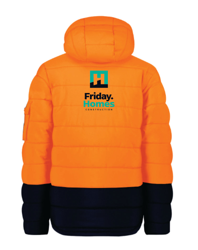 Friday Homes Streetworx Hooded Puffer Jacket