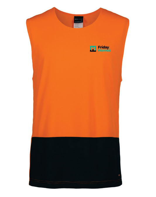 Friday Homes Hi Vis Muscle Top
