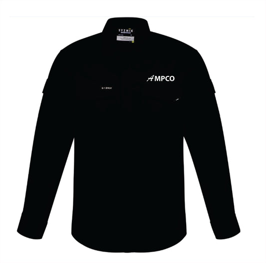 Ampco Men's Rugged Cooling Long Sleeve Shirt