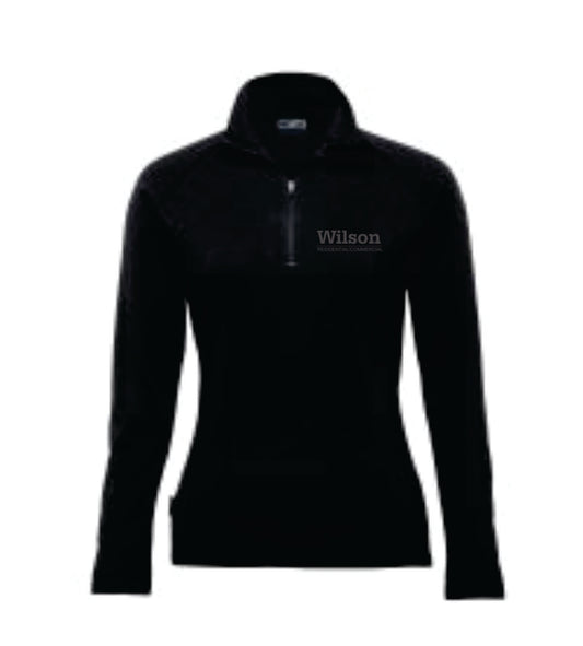 Women's Merino Zip Pullover - Wilson Commercial
