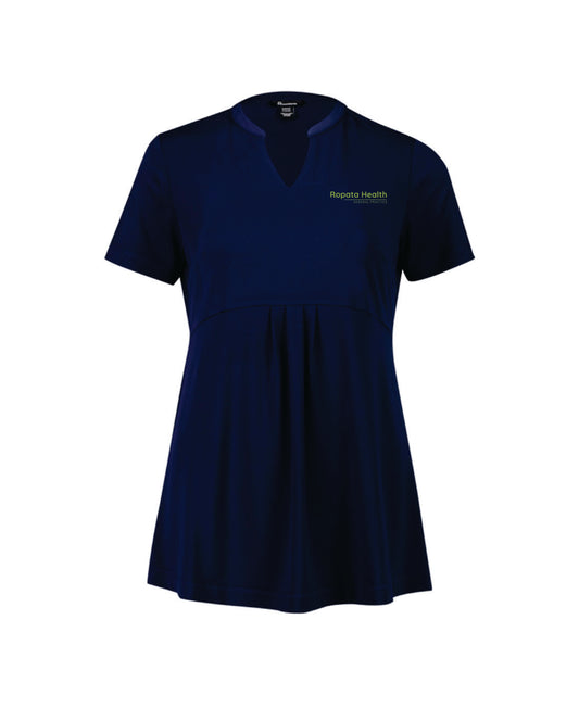 Ropata Health, Women's Marli Stretch Tunic, Navy