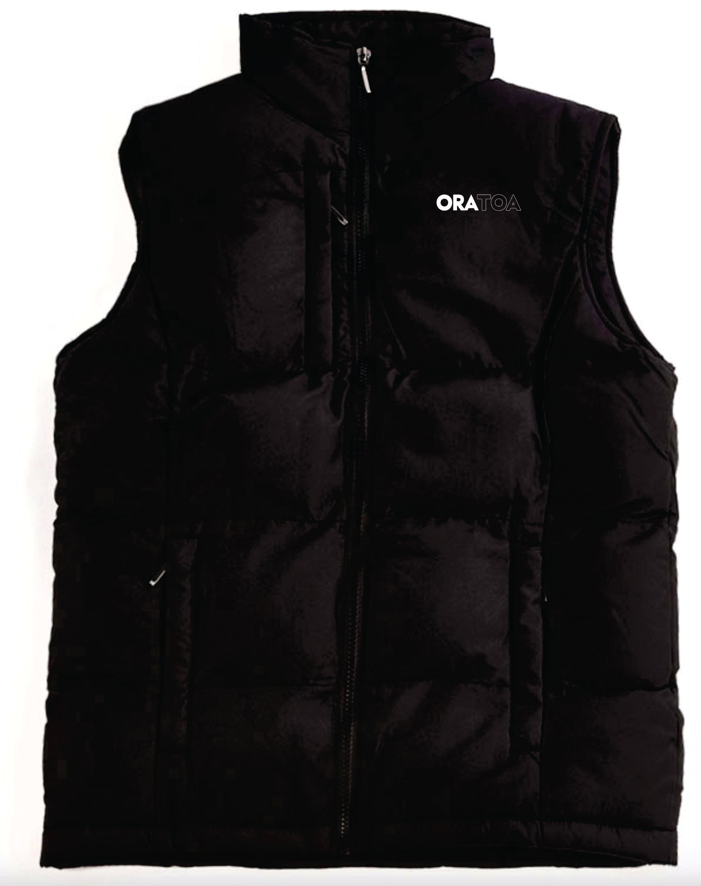 Ora Toa Men's Puffer Vest with embroidered logo