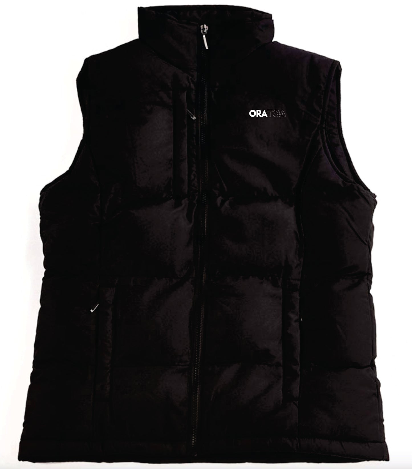 Ora Toa Women's Puffer Vest with embroidered logo