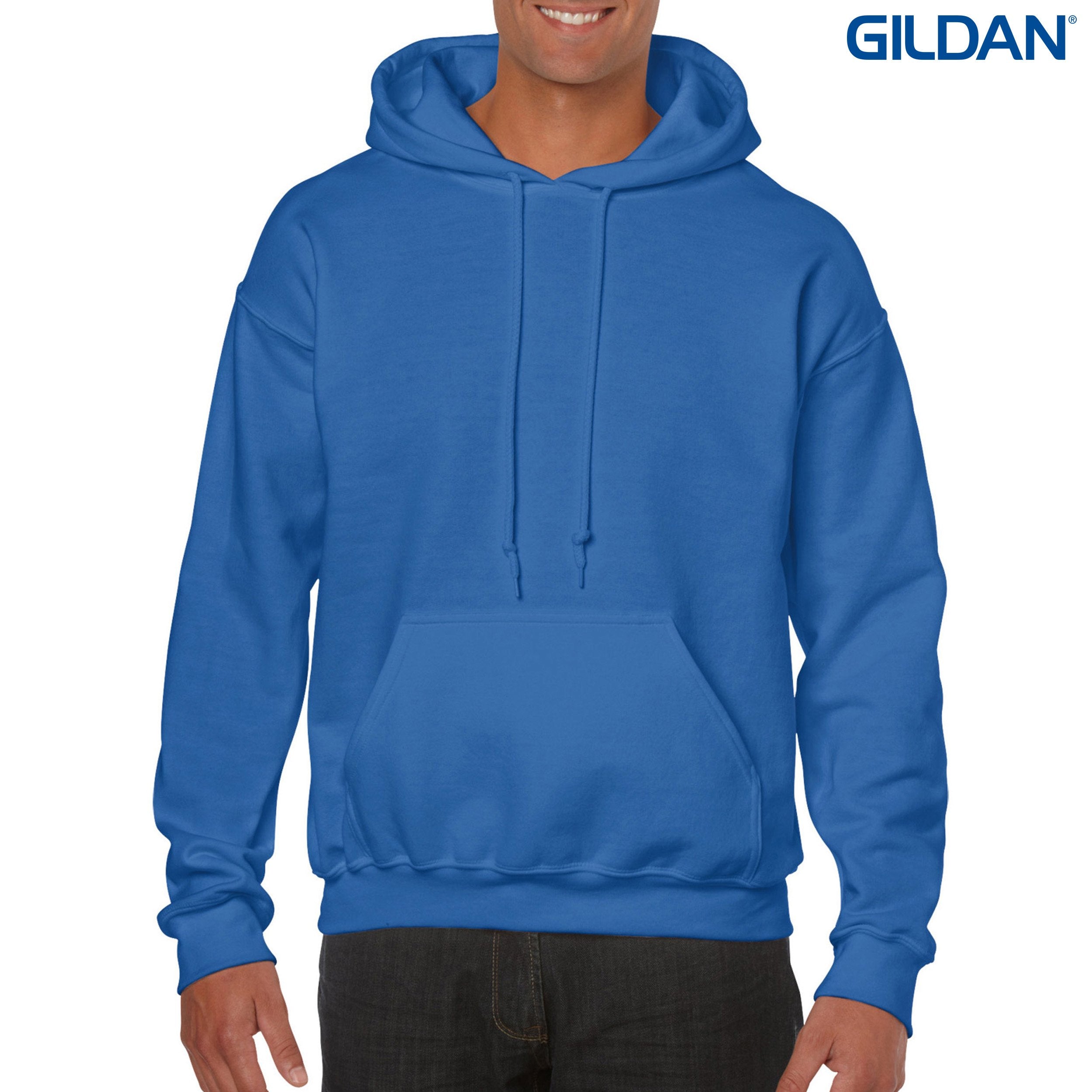 Gildan hoodie cheap royal blue