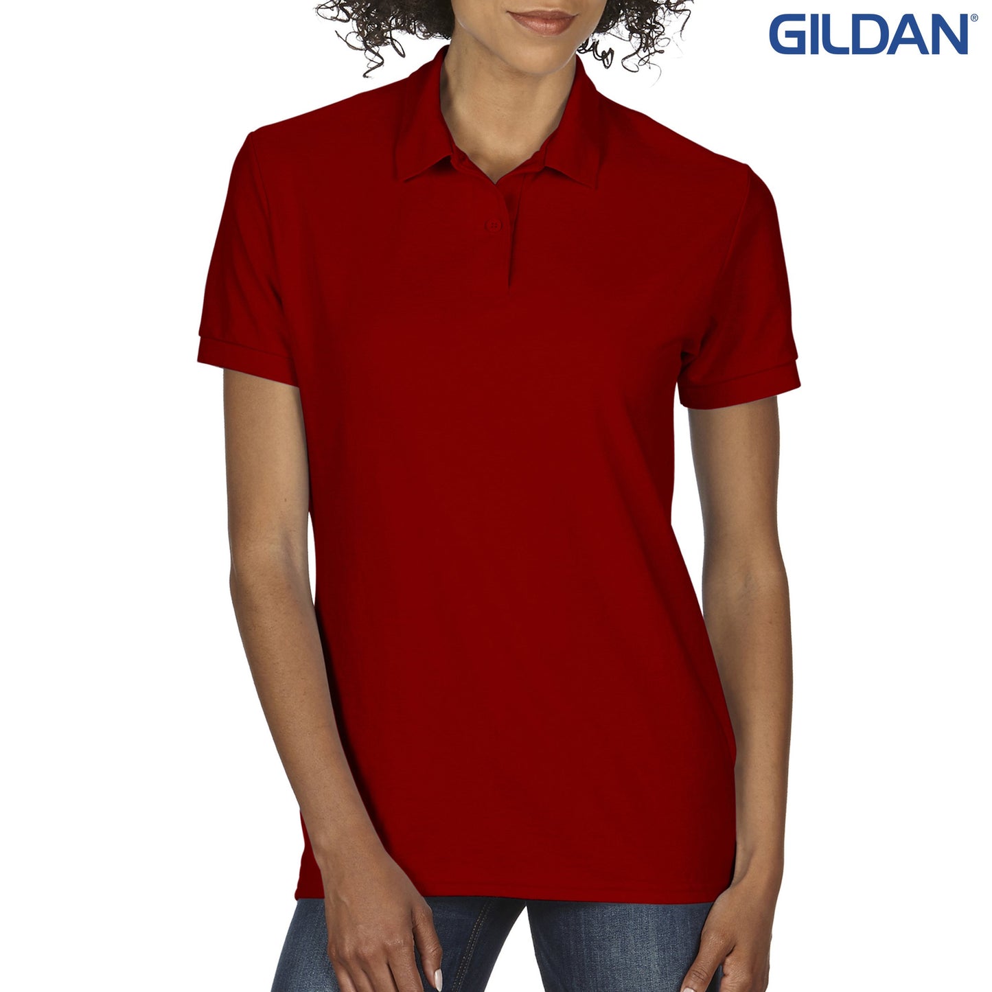 72800L Gildan DryBlend Ladies™ Double Pique Sport Shirt
