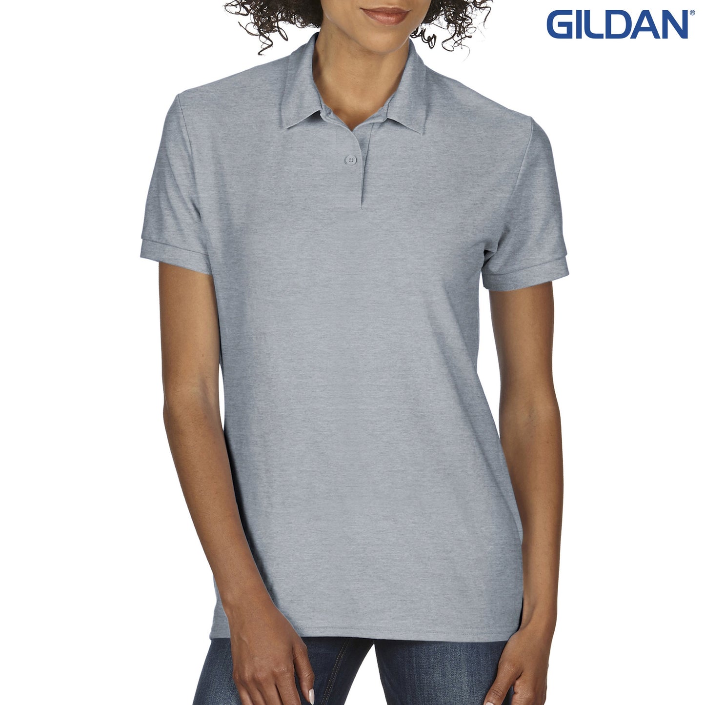 72800L Gildan DryBlend Ladies™ Double Pique Sport Shirt
